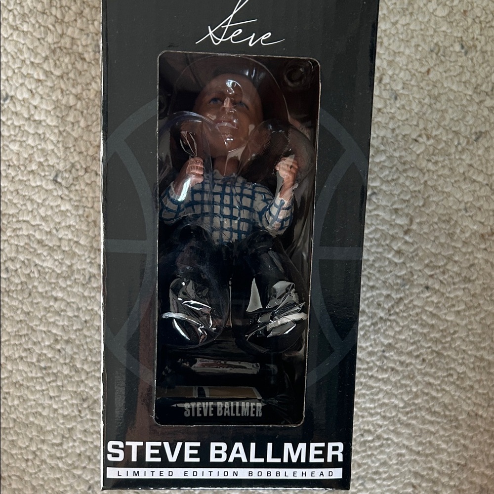 Steve Ballmer Bobblehead LA Los Angeles Clippers NBA basketball Intuit Dome